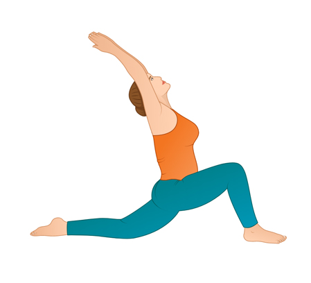 Anjaneyasana {Low Lunge Pose}-Steps and Benefits - Sarvyoga | Yoga