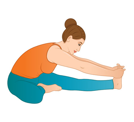 Yoga Pose: Head to Knee Forward Bend Pose