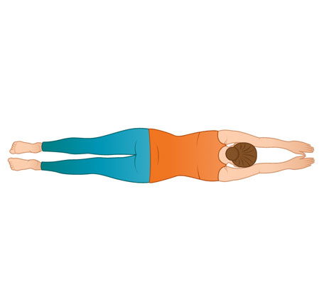 Yoga Pose: Reverse Corpse Pose | YogaClassPlan.com