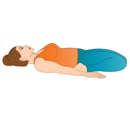 Yoga Pose: Supine Hero | Pocket Yoga