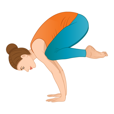 Eka Pada Bakasana (One-legged Crow Pose): Steps, Benefits, Precautions -  Fitsri Yoga