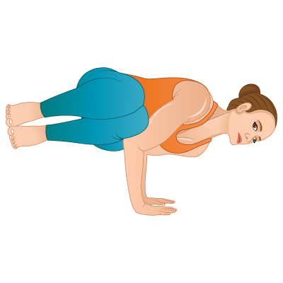 3 Pars Va Bakasana Pose Images, Stock Photos, 3D objects, & Vectors |  Shutterstock